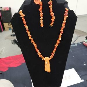 Necklace and Earrings